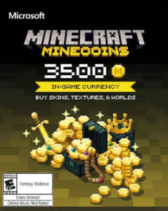 Minecraft - 3500 Minecoins 19 EUR